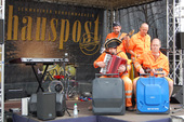 Musikalische Unterstützung bei der Schrubberparty, Copyright: SWS