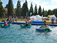 Power Paddler beim Insel- und Strandfest, Copyright: SWS