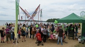 Spielmööglichkeiten am Strand, Copyright: SWS