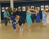 Tanz zur Eröffnung Ausstellung Betriebliche Anlagen, Copyright: SWS